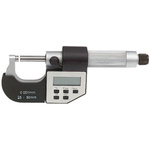 RS PRO External Micrometer, Range 25 mm →50 mm, With UKAS Calibration