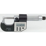 RS PRO External Micrometer, Range 0 mm →25 mm
