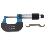 RS PRO External Micrometer, Range 0 mm →25 mm