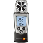 Testo 410-2 NTC, Rotary Vane Anemometer, 20m/s Max, Measures Air Velocity, Humidity, Temperature