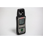 RS PRO IM-740 Rotary Vane Anemometer, 25m/s Max, Measures Air Velocity, Temperature