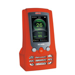 RS PRO RS-9680 Air Quality Meter for Formaldehyde, Humidity, PM 2.5, PM 10, Temperature, TVOC, Battery-Powered