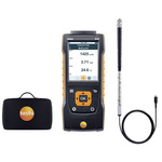 Testo 440 16 mm Vane Kit Anemometer, Measures Air Velocity, Humidity, Volume Flow