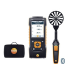 Testo 440 100 mm Vane Kit with Bluetooth Anemometer, Measures Air Velocity, Humidity, Temperature