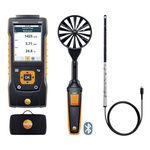 Testo 440 Air Flow ComboKit 1 with Bluetooth Anemometer, Measures Air Velocity, Humidity, Temperature