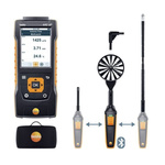 Testo 440 dP Air Flow ComboKit 2 with Bluetooth Anemometer, Measures Air Velocity, Humidity, Temperature