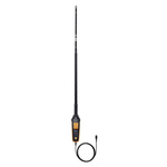 Testo Probe for Air Velocity, Humidity, Temperature, +70°C Max, 95%RH Max