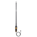 Testo Probe for Air Velocity, Temperature, Volume Flow, +70°C Max