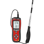 RS PRO DT-8880 Anemometer, 25m/s Max, Measures Air Flow, Air Velocity, Temperature
