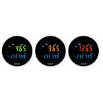 Orium Quaelis 16 CO2 Sensor for CO2, Humidity, Temperature, +70°C Max, 99.9%RH Max, Rechargeable Battery Via USB Cable