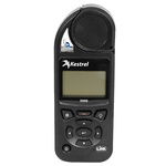 Kestrel 0850LBLK Impeller Anemometer, 40m/s Max, Measures Air Flow, Altitude, Density, Density Altitude, Dew Point,
