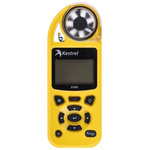 Kestrel 0855YEL Impeller Anemometer, 40m/s Max, Measures Air Flow, Altitude, Density, Density Altitude, Dew Point,