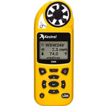 Kestrel 0855LVYEL Impeller Anemometer, 40m/s Max, Measures Air Flow, Altitude, Density, Density Altitude, Dew Point,