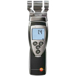Testo 616 Moisture Meter, 50 % RH Max, 0.1 % Accuracy, LCD Display, Battery-Powered