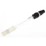 Jumo 201005/51-18-22-0000-00-120/000,000 Glass pH Analysis Electrode, 0 to +60 °C, 0 to 12 pH