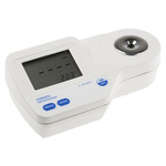 Hanna Instruments Sucrose Refractometer, +80 °C, 85 %Brix max, 0 %Brix, 0 °C min, Digital/Optical