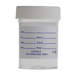 RS PRO 60ml PP Wide Neck Storage Bottle