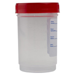 RS PRO 120ml PP Wide Neck Storage Bottle