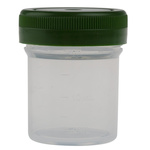 RS PRO 20ml PP Wide Neck Storage Bottle
