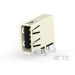 1-1734775-1 | TE Connectivity, Through Hole, Socket Type A 2.0 USB Connector