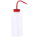 RS PRO 1L LDPE Wide Neck Wash Bottle