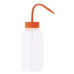 RS PRO 1L LDPE Wide Neck Wash Bottle