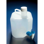 RS PRO 10L PP Narrow Neck Aspirator Bottle