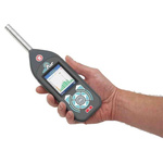 Castle 01GA141SEO Sound Level Meter, 25dB to 140dB, 20kHz max with RS Calibration