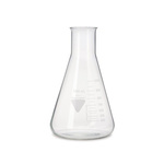 RS PRO Borosilicate Glass 2L Laboratory Flask