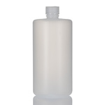 RS PRO 1L HDPE Narrow Neck Storage Bottle
