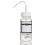 RS PRO 250ml LDPE Wide Neck Wash Bottle