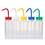RS PRO 250ml LDPE Wide Neck Wash Bottle