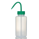 RS PRO 500ml LDPE Wide Neck Wash Bottle