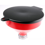 RS PRO 3.2L Plastic Safety Funnel, With 250mm Funnel Diameter