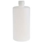 RS PRO 1L HDPE Narrow Neck Storage Bottle