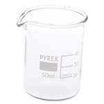 RS PRO Borosilicate Glass 50ml Beaker