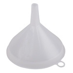 RS PRO HDPE Industrial Funnel, With 80mm Funnel Diameter, 9mm Stem Diameter
