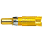09692817422 | Harting Male Solder D-Sub Connector Power Contact, Gold Power, 12 → 10 AWG