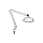 Luxo CIL027984 LED Magnifying Lamp with Table Clamp Mount, 5dioptre, 165mm Lens Dia., 165mm Lens