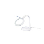 RS PRO LA8085USB LED Magnifying Lamp with Table Lamp, 3dioptre, 100mm Lens Dia., 100mm Lens