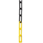 EV.CH | Facom Black & Yellow Safety Barrier, Chain Barrier 25m