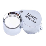 RS PRO Magnifier, 10X x Magnification, 21mm Diameter