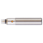 ifm electronic Ultrasonic Barrel-Style Proximity Sensor, M18 x 1, 250 → 1600 mm Detection, PNP Output, 10