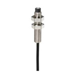 Telemecanique Sensors Inductive Barrel-Style Proximity Sensor, M8 x 1, 1.5 mm Detection, PNP Output, 12 → 24 V