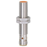ifm electronic Inductive Barrel-Style Proximity Sensor, M12 x 1, 1.5 mm Detection, PNP & NPN Output, 10 → 30 V