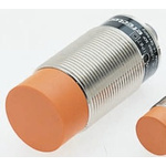 ifm electronic Inductive Barrel-Style Proximity Sensor, M30 x 1.5, 22 mm Detection, PNP Output, 10 → 36 V dc,