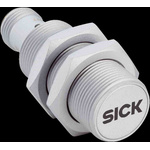 Sick Inductive Barrel-Style Proximity Sensor, M18 x 1, 8 mm Detection, PNP Output, 10 → 30 V, IP68