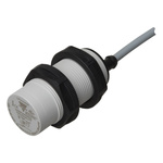 Carlo Gavazzi Capacitive Barrel-Style Proximity Sensor, M30 x 1.5, 25 mm Detection, PNP Output, 10 → 40 V, IP67,