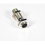 Baumer Inductive Barrel-Style Proximity Sensor, M12 x 1, 4 mm Detection, PNP Output, 30 V, IP67