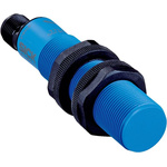 Sick CM Series Capacitive Barrel-Style Proximity Sensor, M18 x 1, 3 → 8 mm Detection, NPN Output, 10 → 30